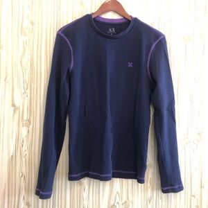 Armani Exchange Thermal Waffle L/S Shirt